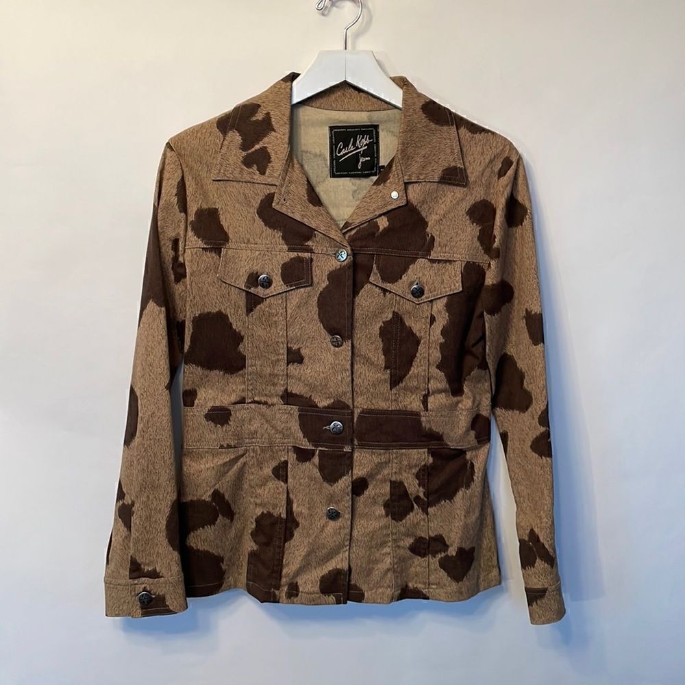 Carla Kops Animal Print Jacket